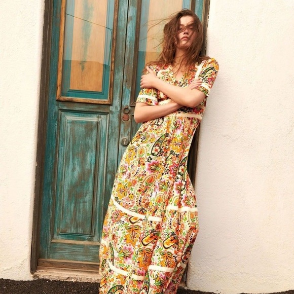 BA&SH ROBE BENJA DRESS - Picture 2 of 6